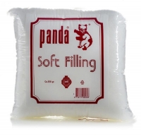 Füllwatte Panda weiß 250g