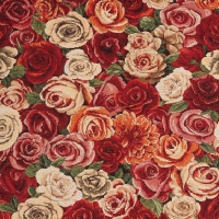 Dekostoff Gobelin Rosen