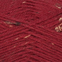 Supersocke 6-Fach Tweed rot