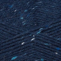 Supersocke 6-Fach Tweed dunkelblau