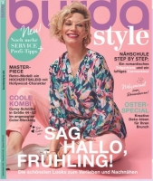 Nähzeitschrift BURDA STYLE 04-2022