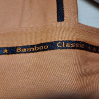Gabardine Bambus Mandel Topqualität knitterfrei