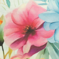Beschichtete Baumwolle Blumen