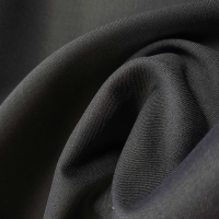 Gabardine Bambus schwarz Bio Fibre Mood