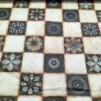 Chessmate Ornamente natur schwarz