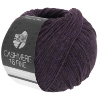 Cashmere 16 Fine aubergine