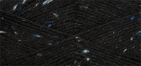 Supersocke 6-Fach Tweed schwarz