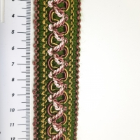 Webborte 29 mm  grün rosé