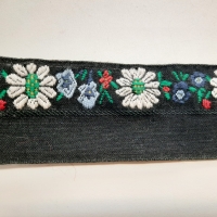 Trachten Einfassband Schwarz 38 mm
