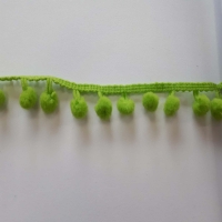 Pompon Borte kiwi Q 7mm