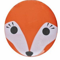Kinderknopf Fuchs 15 mm