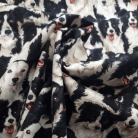 Patchworkstoff Hunde
