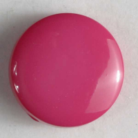 Modeknopf glänzend pink 13 mm