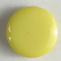 Modeknopf glänzend gelb 13 mm