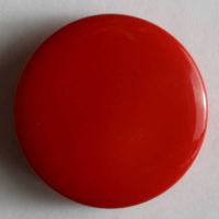 Modeknopf glänzend rot 13 mm