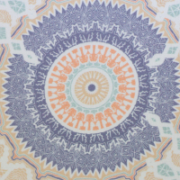 Baumwolle mit Mandala Muster