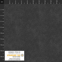 Patchworkstoff schwarz grau kleine dots