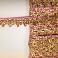 Goldborte gold rosa