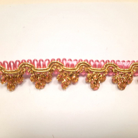Goldborte gold rosa