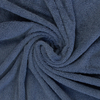 Frottee blau