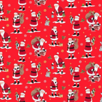 MERRY SANTA RED by Makower
