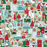 WISHES DEAR SANTA BLUE  by Makower