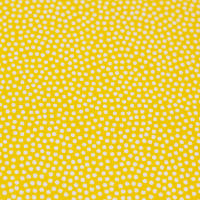 Baumwolle Dotty uni mit Punkten gelb