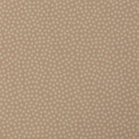 Baumwolle Dotty uni mit Punkten beige