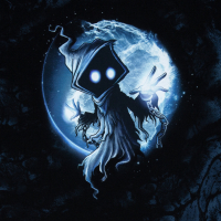 Halloween Ghost by Thorsten Berger, French Terry Panel 85x160