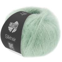 Silkhair pastellgrün